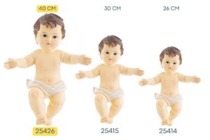 GESU' BAMBINO IN RESINA 40 CM