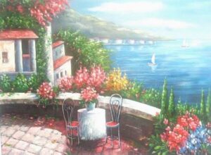 TELA DECORATA 80X60 *OUTLET*