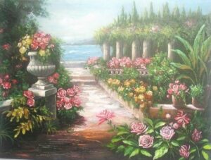 TELA DECORATA 80X60*OUTLET*