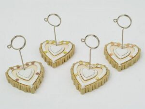 S/POSTO CUORE 4 COL.ASS. 6x5,5x2CM