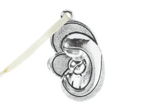 APP.MATERNITA' ARGENTATA C/CALAMITA 3,5x5,5 CM