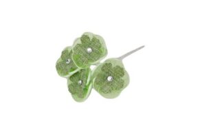 FIORE ARTIFICIALE VERDE diam.4 CM