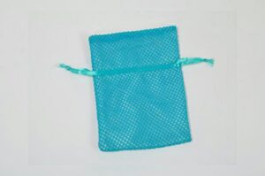 SACCHETTO RETE VERDE SMERALDO 7,5X10 *OUTLET*