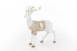 RENNA RESINA ORO 21x9xh.23,5 CM