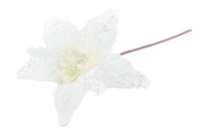 STELLA NATALIZIA COL.BIANCO 29 CM