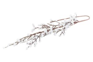 RAMO CORTO NATALIZIO BIANCO 72CM