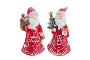 BABBO NATALE RESINA 2 ASS.11x8xh.20 CM