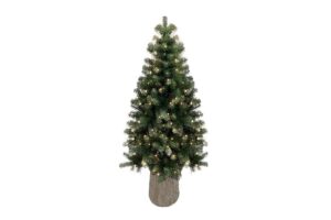 ALBERO NATALIZIO C/230LUCI 675TIPS h.180CM largh.91 CM
