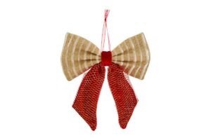 APPENDINO FIOCCO NATALIZIO ROSSO20x21CM