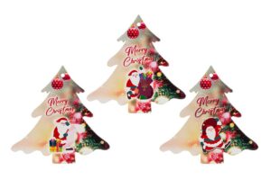 APPENDINO POGGIA PENTOLA ALBERO BABBO NATALE 3ASS.20x21CM