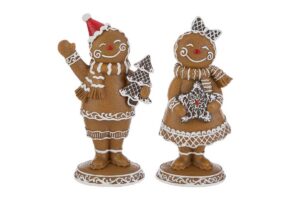 BISCOTTO ZENZERO RESINA 2 ASS.8x5,5xh.16,5CM