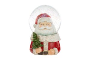 CARILLON BABBO NATALE RESINA diam.10xh.14CM