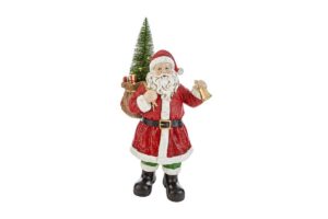 BABBO NATALE RESINA LED 29x19xh.52CM