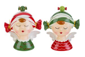 SCATOLA CERAMICA DEC.CANDY 2ASS.23x15xh.22,5CM