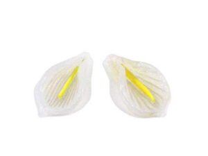 FIORE VETRO-COL BIANCO 4 CM. *OUTLET*