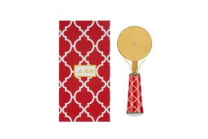 TAGLIA PIZZA NATALIZIO 15 CM C/ASTUCCIO