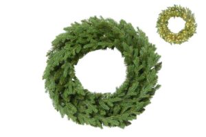 GHIRLANDA NATALE PE+PVC 200LED diam.60CM