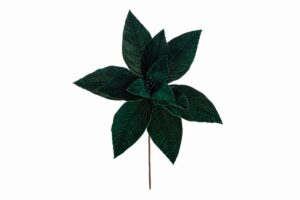 STELLA NATALIZIA VELVET 34X35CM VERDE