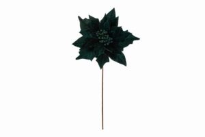 STELLA NATALIZIA VELVET d.28x50CM VERDE