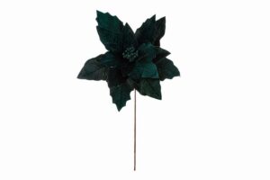 STELLA NATALIZIA VELVET d.45x60CM VERDE