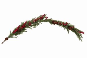 GHIRLANDA NATALE BACCHE/PIGNE 150CM