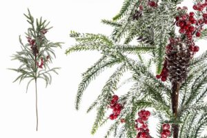 TRALCIO REAL TOUCH BACCHE INNEVATO lungh.105CM