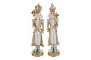 SOLDATINO SCHIACCIANOCI RESINA GOLD 2ASS.7x7xh.30CM