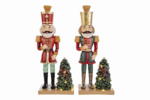 SCHIACCIANOCI RESINA LED 2 ASS.13x7,5xh.32CM