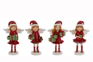 FATINA NATALIZIA RESINA 4ASS.6,5x4,5xh.10CM