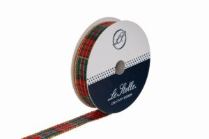NASTRO TARTAN/GOLD 15mmX10mt