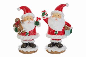 BABBO NATALE RESINA 2ASS.7xh.10,5CM