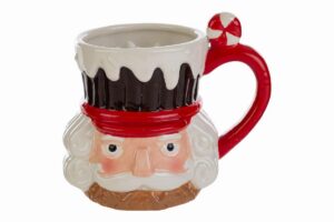 TAZZA SCHIACCIANOCI CERAMICA 13,5x10,5xH.13CM