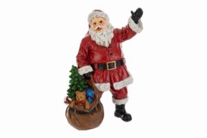 BABBO NATALE RESINA 14,5x9,5xh.20CM