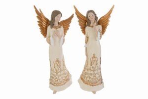 ANGELO RESINA PANNA 2ASS.15,5x10,5xh.30CM