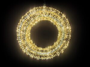 CORONA GOLD SHINY-TIMER6/18HR 600LED diam.50CM