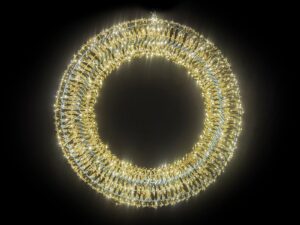 CORONA GOLD SHINY-TIMER6/18HR 720LED diam.58CM