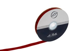 NASTRO VELLUTO ROSSO 15MMx10MT