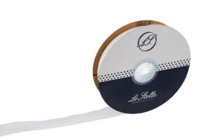 NASTRO VELLUTO BIANCO 25MMx10MT