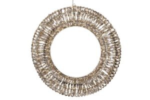 CORONA NATALIZIA GOLD 15x70x70CM960LED/FLASH OUTDOOR