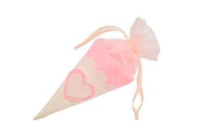 CONO JUTA COL. ROSA 16 CM