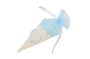 CONO JUTA COL. CELESTE 16 CM