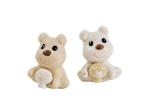 CAGNOLINO PORCELLANA 2 ASS.4xh4,5 CM *OUTLET*