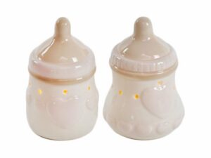 BIBERON C/LED ROSA 2 ASS. h.9 CM