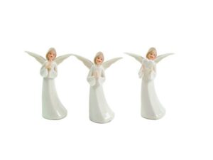 ANGELO IN PORCELLANA 3 ASS. 7x9,5 CM