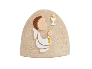 BIMBO 1A COMUNIONE RESINA h.8 CM*OUTLET*