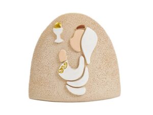 BIMBA 1A COMUNIONE RESINA h.8 CM*OUTLET*