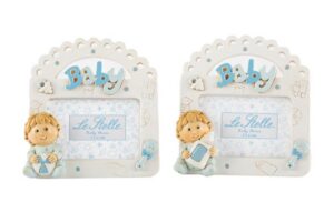 PORTAFOTO BIMBO CELESTE 2 ASS.7,7X5,1CM EST.10x10 *OUTLET*