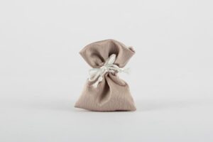 SACCHETTO RASO TORTORA 8x10 CM