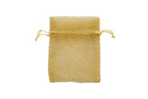 SACCHETTO ORGANZA/RETE ORO 8X10 CM