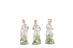 CALCIATORE PORCELLANA 3 ASS. 3,5x3xh.9 CM